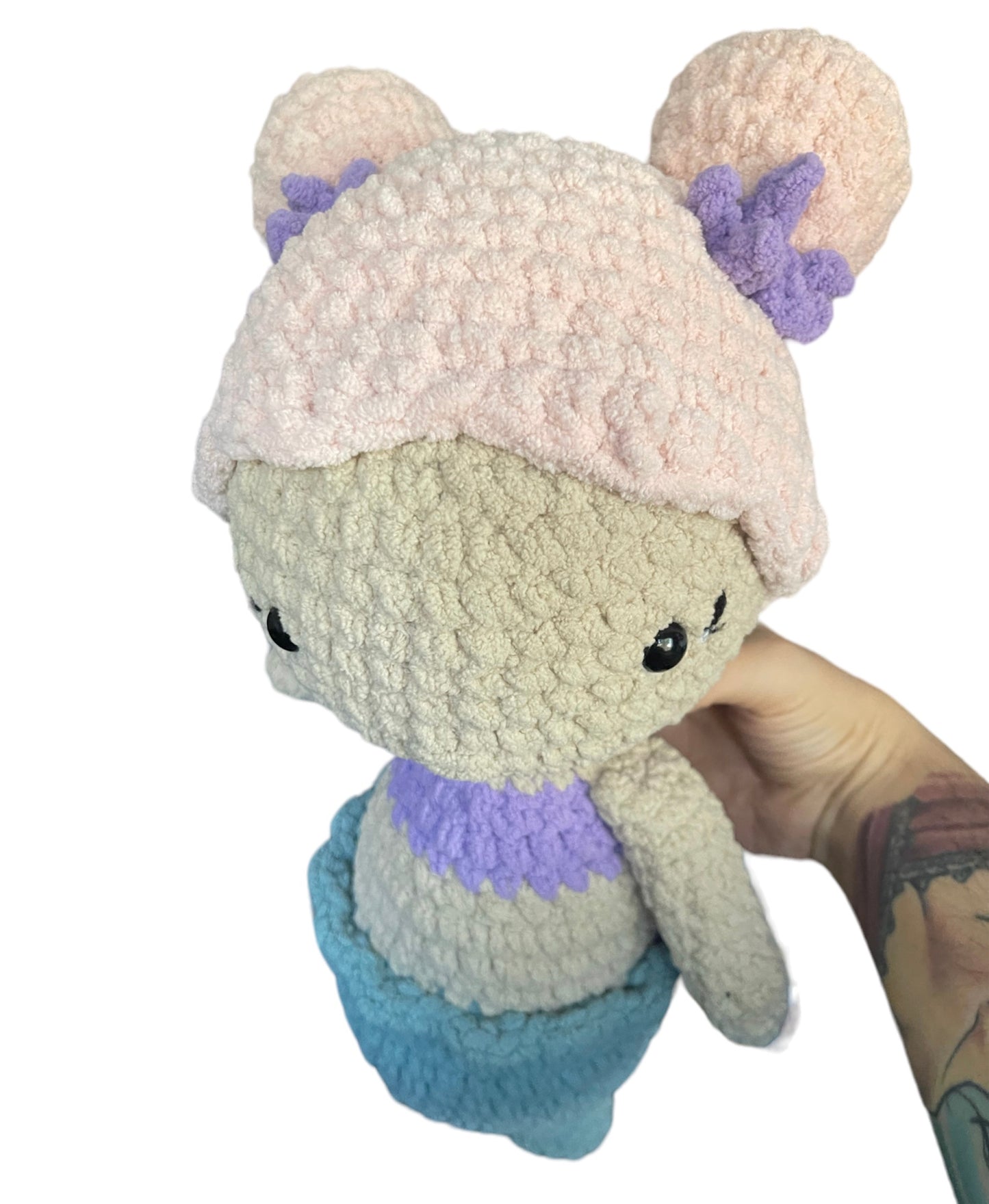 Jumbo Mermaid Babe (pink sea buns)