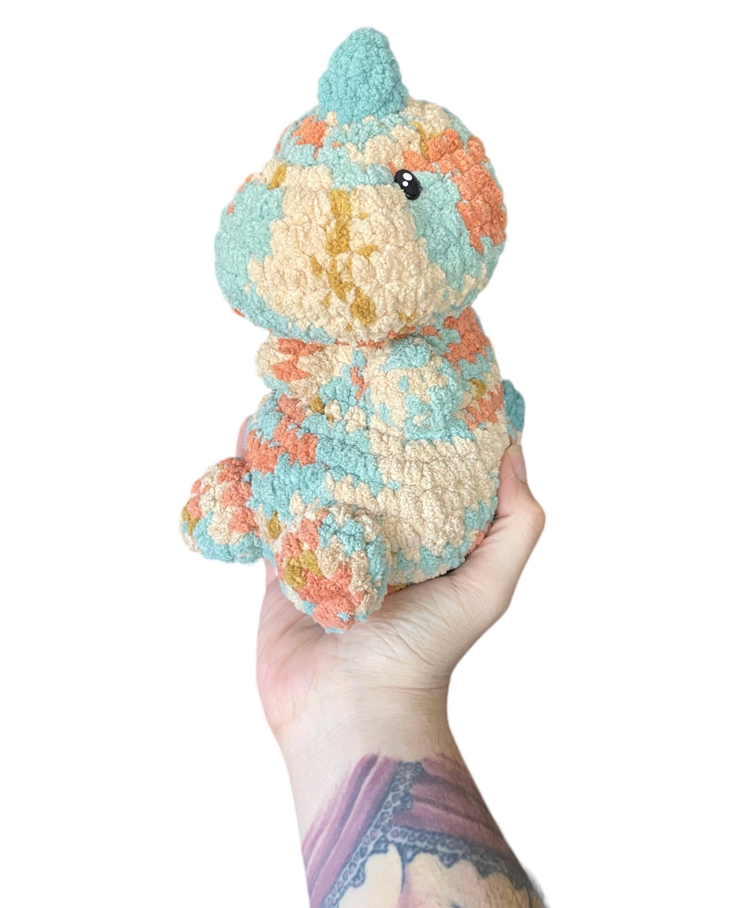 Blue and Orange Dino