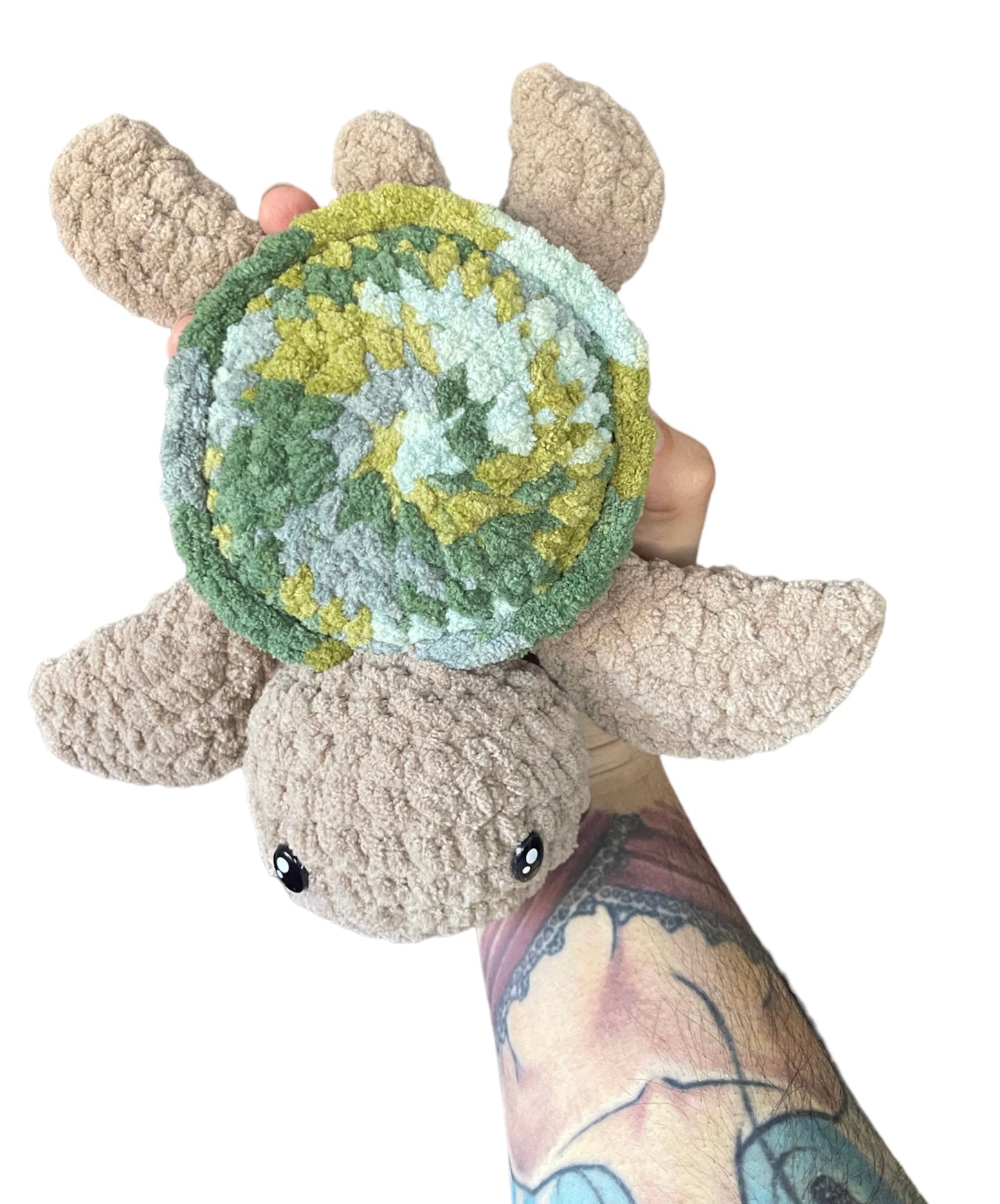 Mini turtle (Green and Beige)