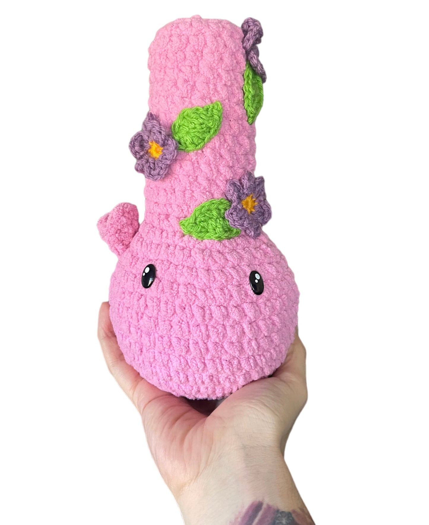 Bong buddy (Pink withFlowers)