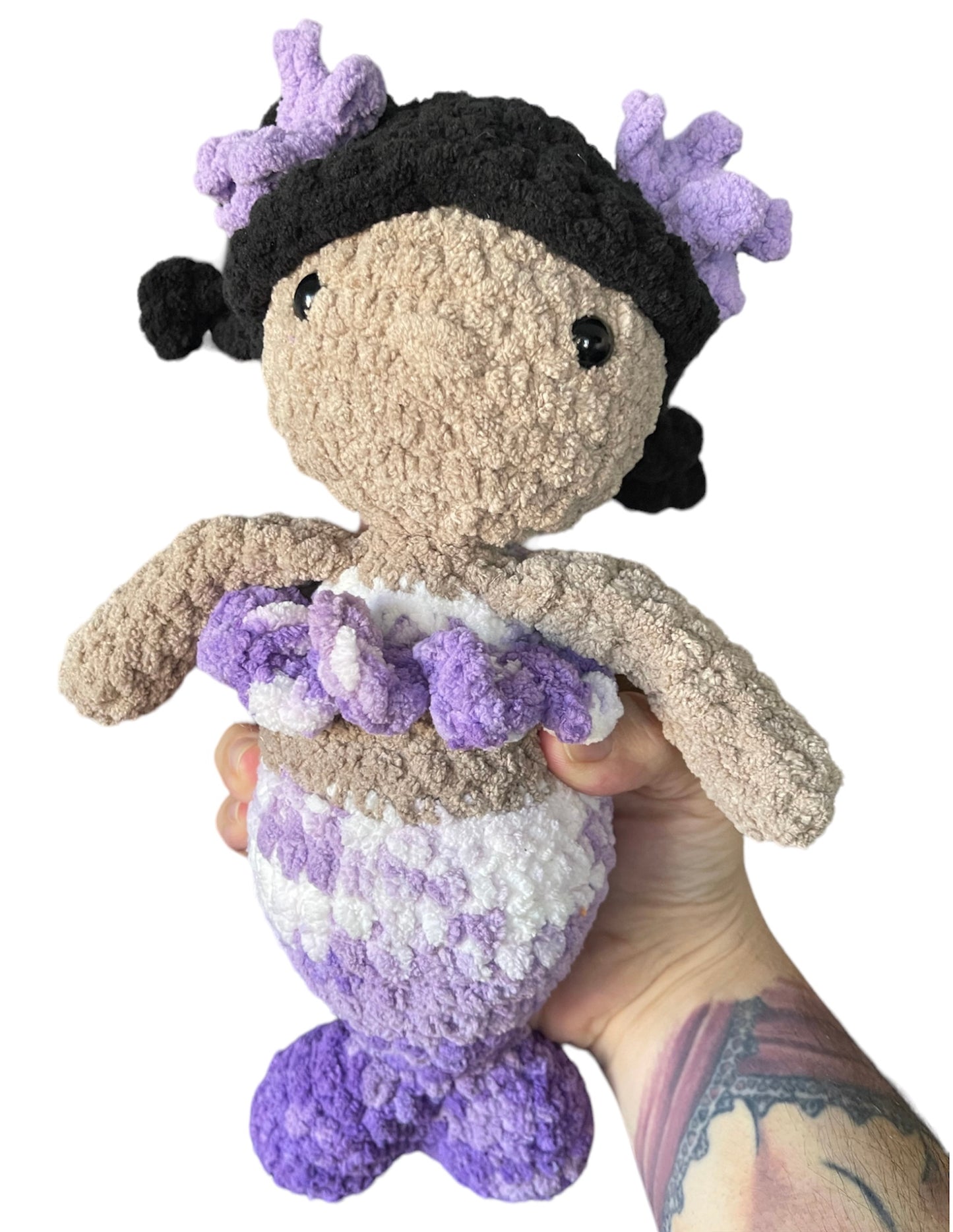 Mini mermaid (purple tie dye)