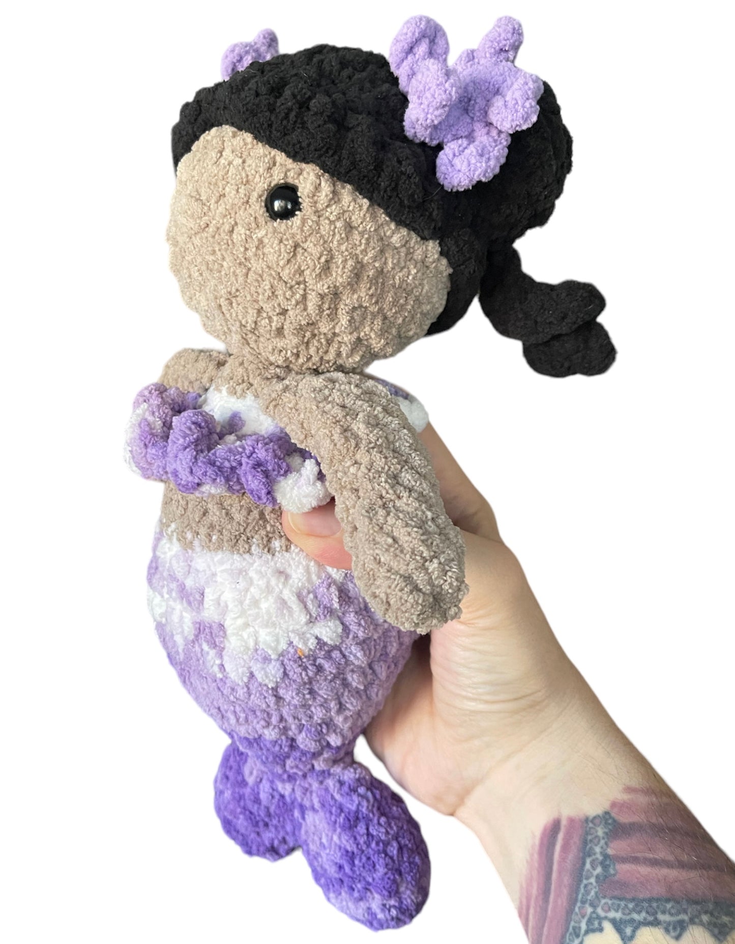Mini mermaid (purple tie dye)