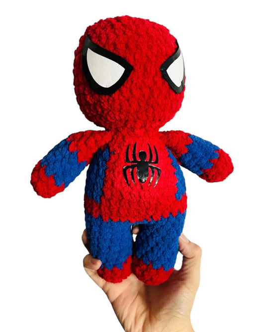 Spider-man crocheted amigurumi!