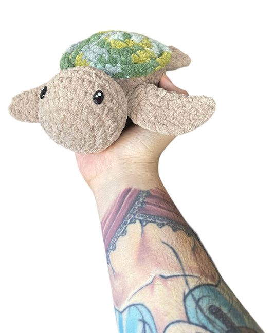 Mini turtle (Green and Beige)